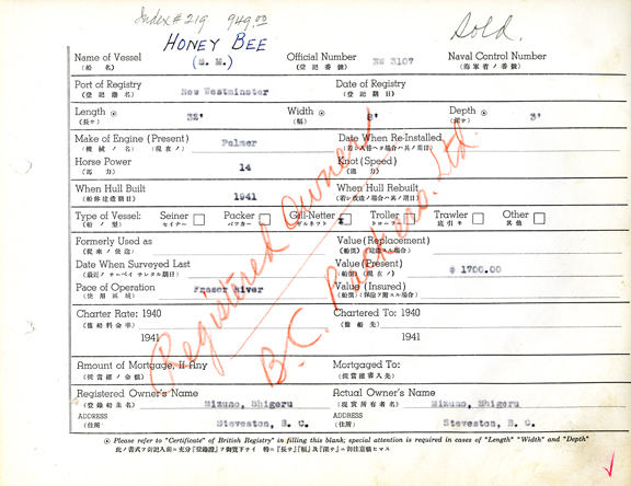 View image of Honey Bee (S.M.): NW 3107 [undated]